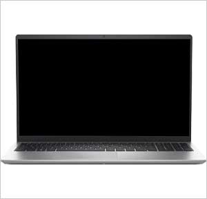 初期設定前のパソコン